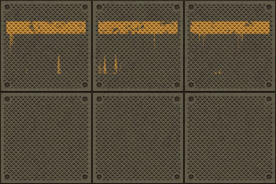 Steel grid grid metallic