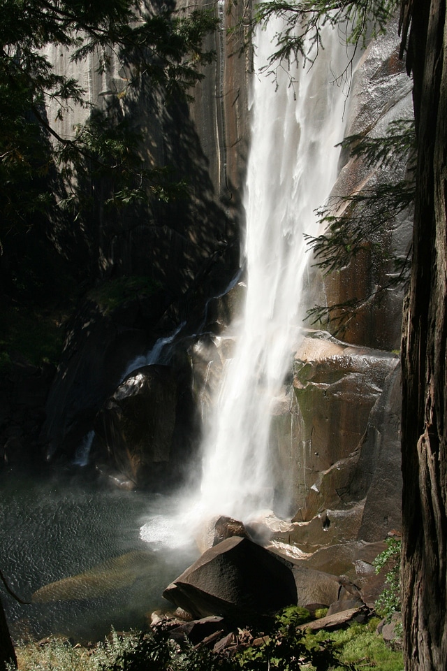 Yosemite national park cascade