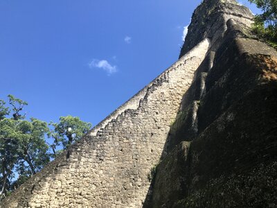 Guatemala pyramid ancient photo