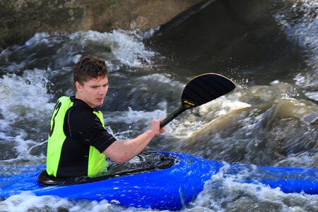 Kayak water power photo