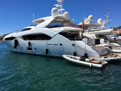 Marina yacht anchorage photo
