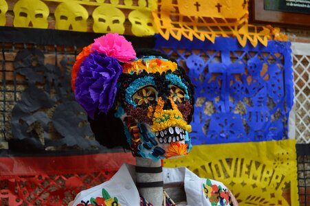 Crafts skeleton popular festivals photo