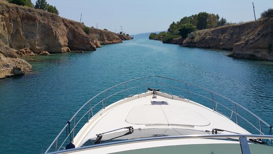 Canal corinth channel
