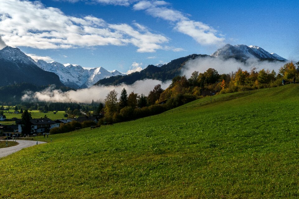 Panorama landscape alpine