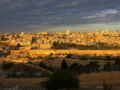 Dome of the rock temple mount holy city