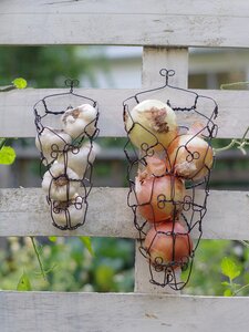 Wire baskets country rustic