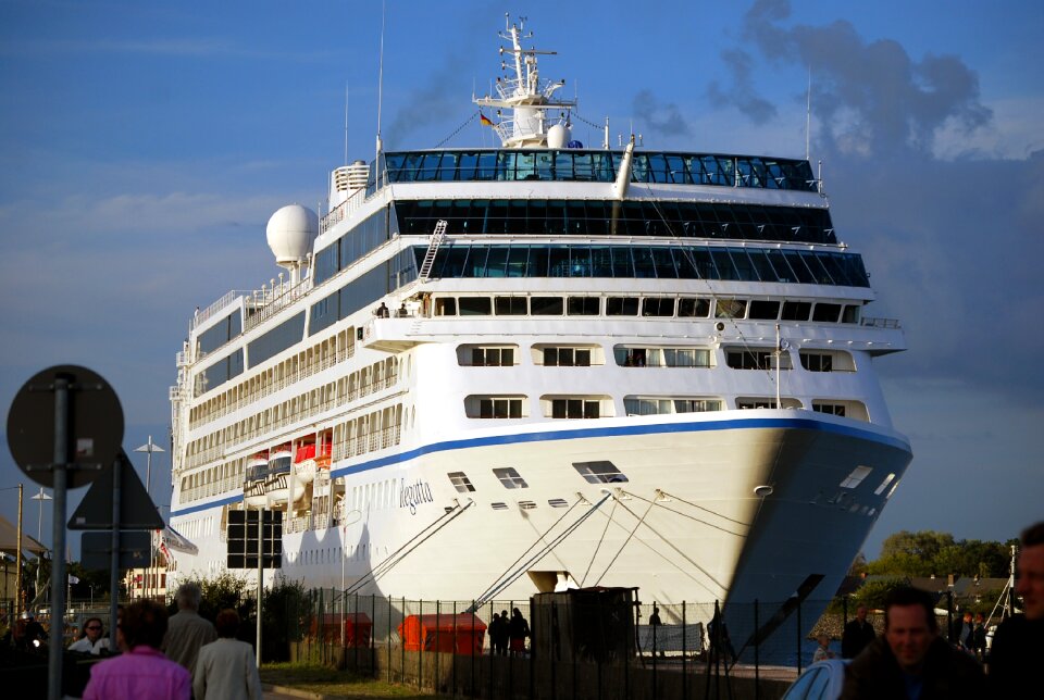 Cruise ship rostock summer