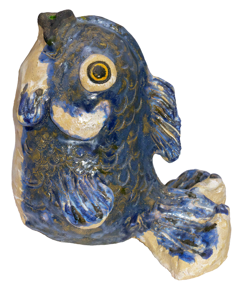 Ceramic gargoyle garden pond