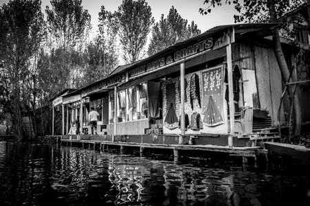 Wallpaper black and white kashmir