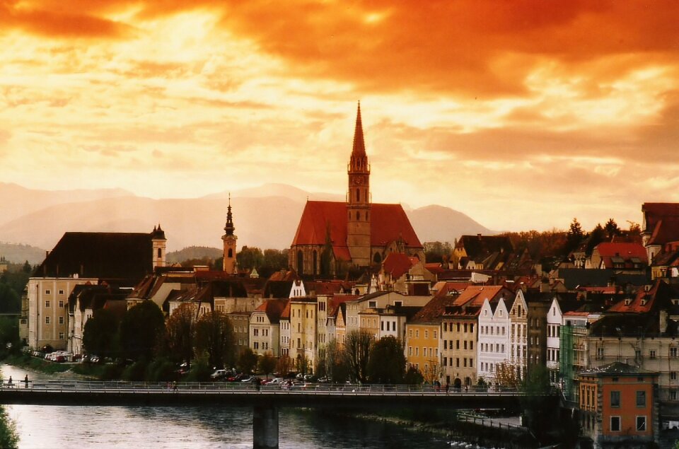 Sunset clouds enns