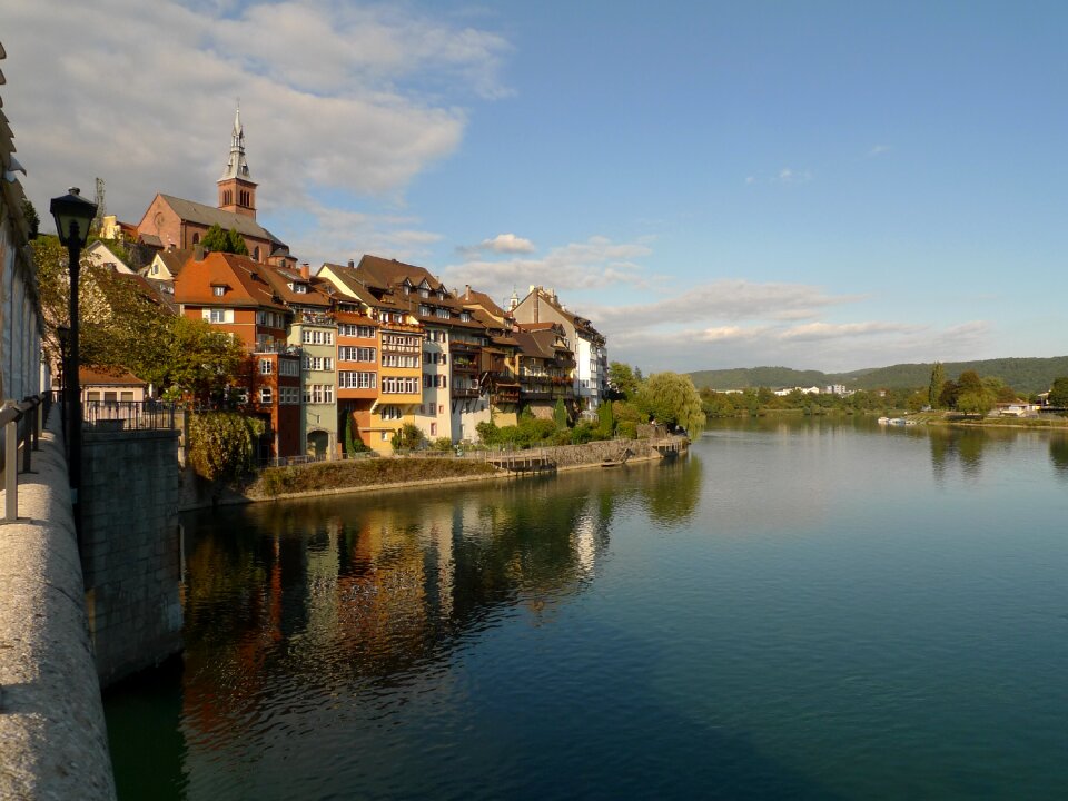 Laufenburg summer rhine