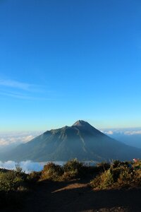 View merbabu merapi