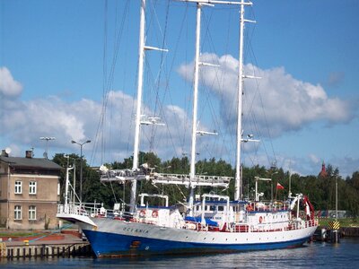 Maritime the baltic sea navigation photo