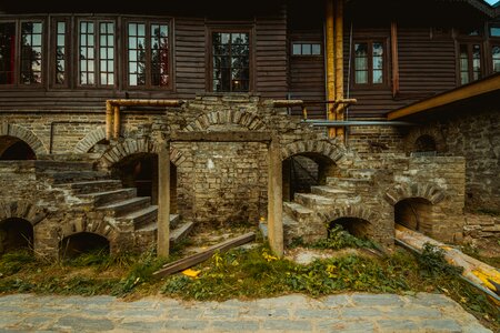 Gulmarg wooden palace royal