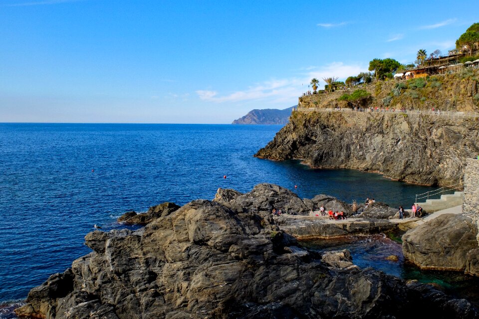 Coast cinque terre photo