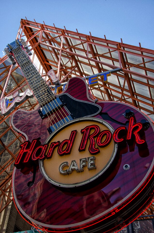 Louisville facade hard rock cafe
