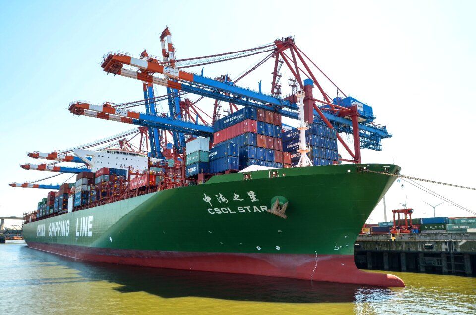 Elbe hanseatic city ship
