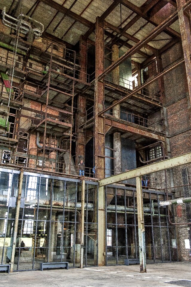 Ailing architecture old factory photo