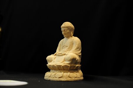 Meditation peaceful buddhist photo