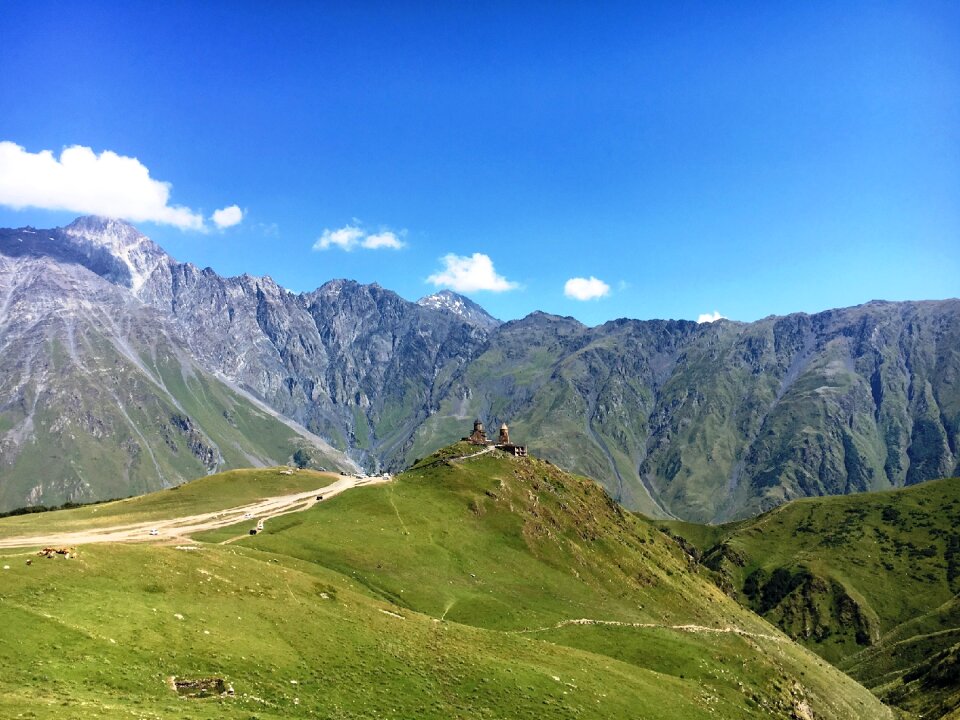 Nature landscape tops photo