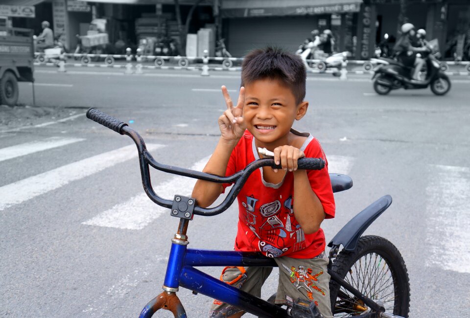 People vietnam smile