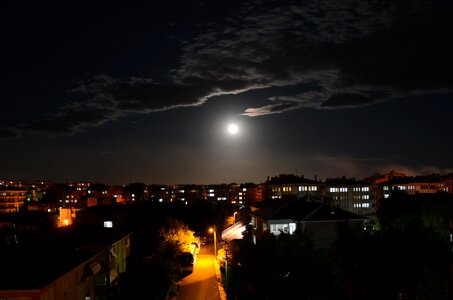Landscape sky dark