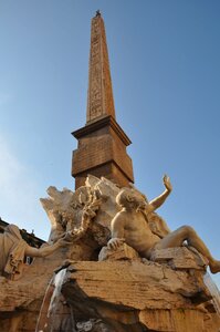 Piazza navona rome photo