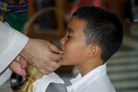 Eucharist communion celebration photo