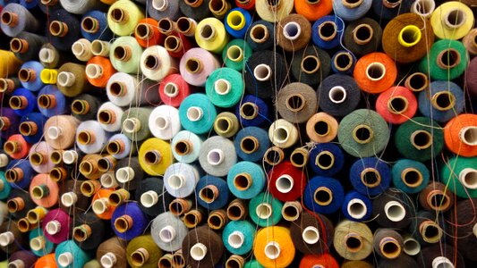 Crafts thread textile photo