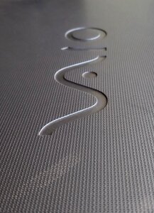 Desktop laptop gray logo
