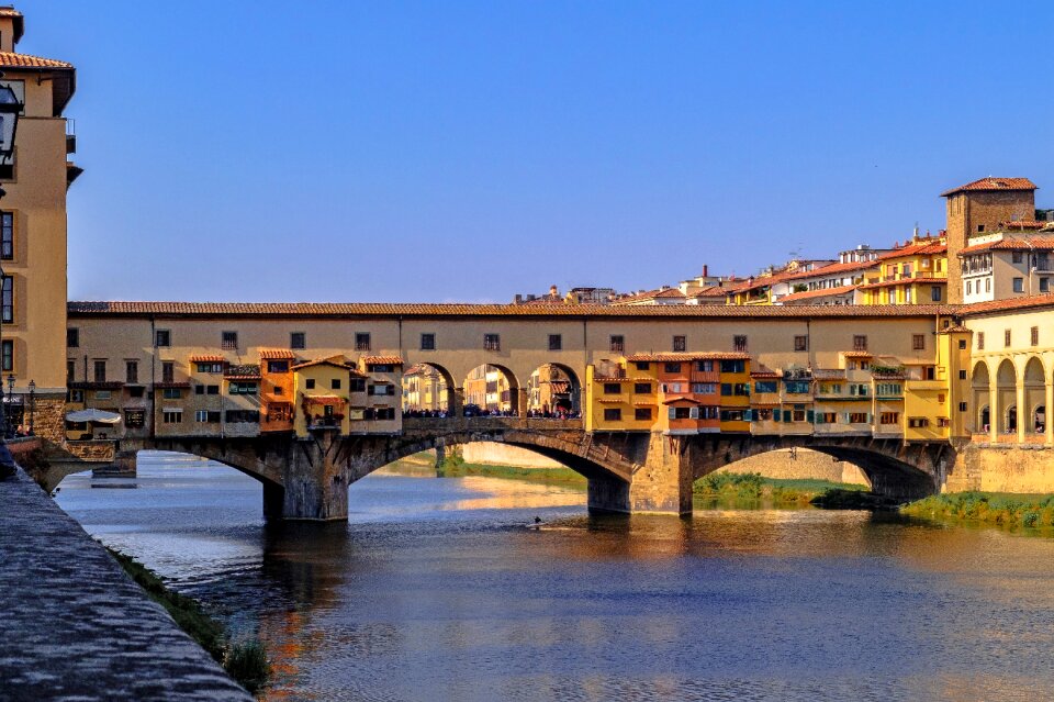 Florence architecture arno photo