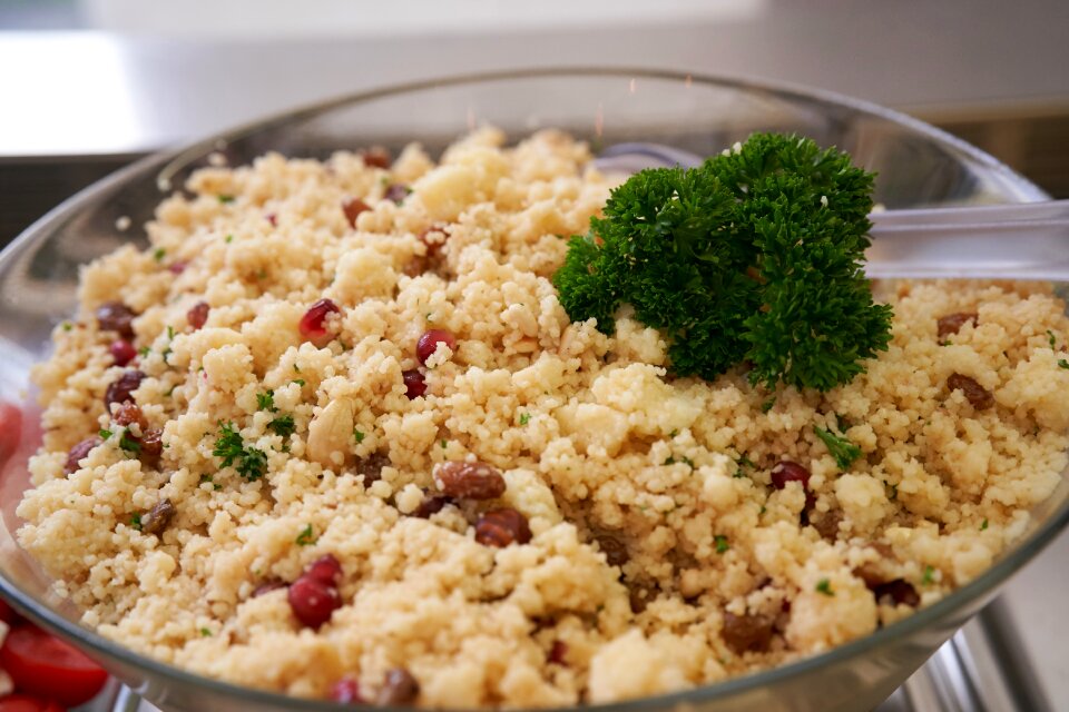 Vegetarian couscous dine
