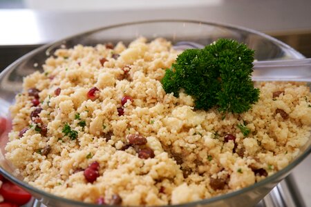 Vegetarian couscous dine