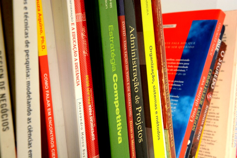 Library bookshelf organization