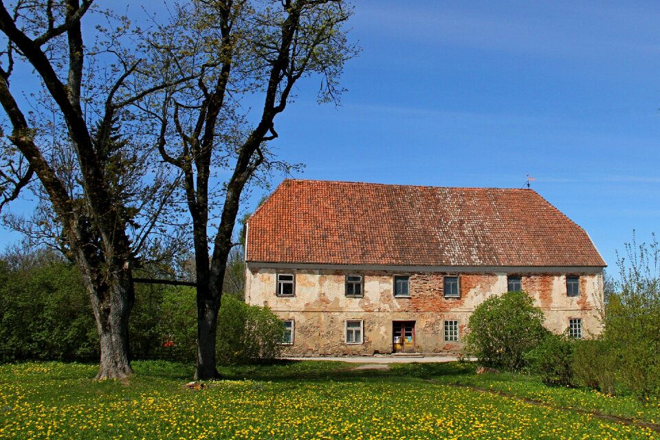 Old country cottage