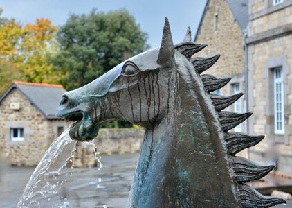 Fountain water lamballe side armor photo