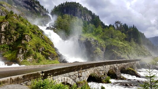 Tourism landmark latefoss