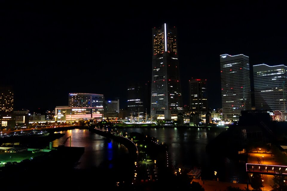 Yokohama minato mirai night view