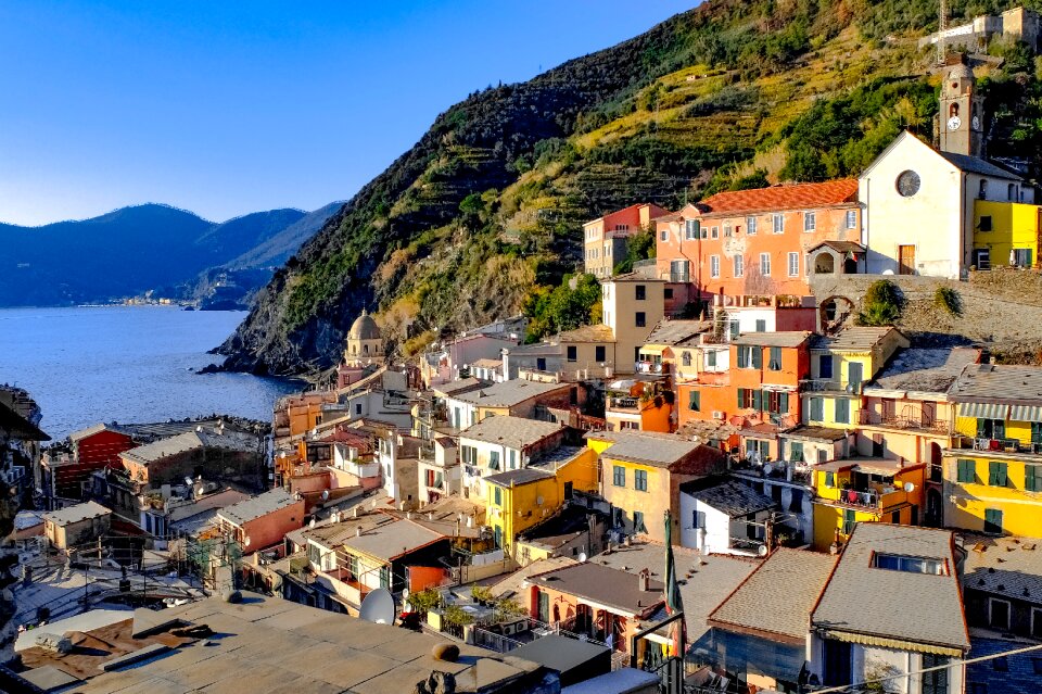 Mediterranean coast seascape