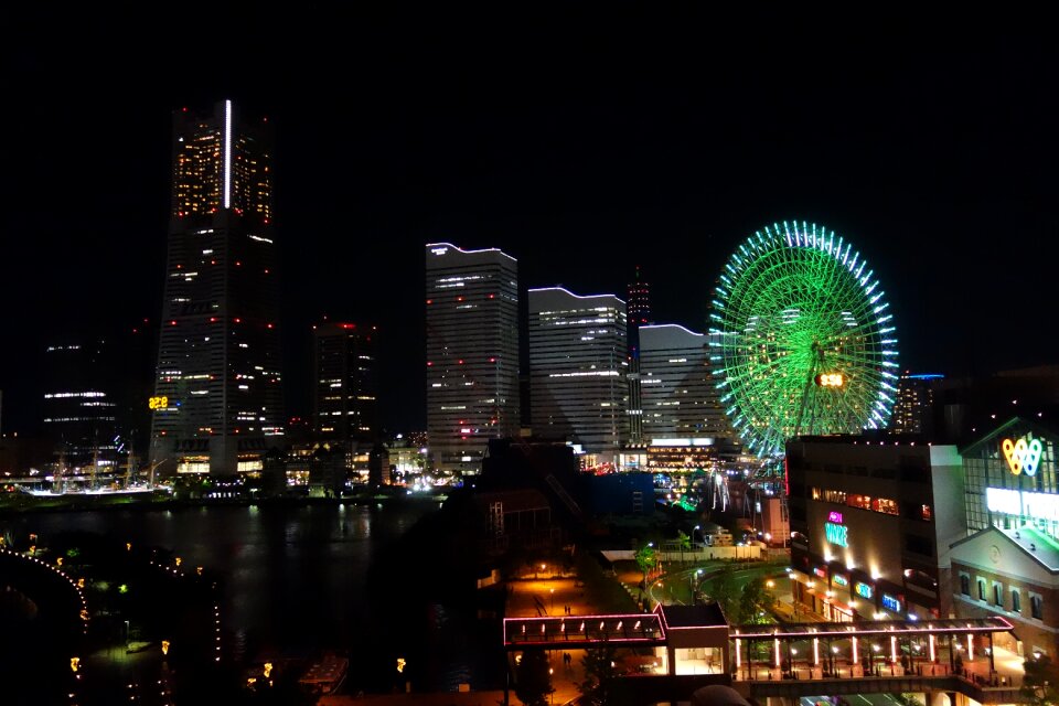Minato mirai minatomirai night view