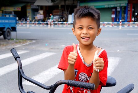 Kids people vietnam photo