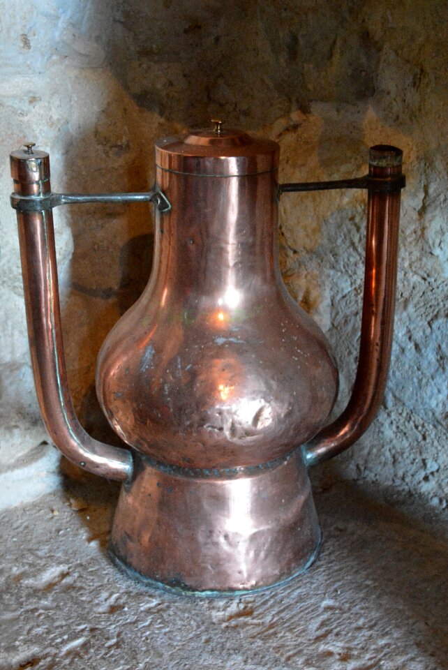 Antique flea market copper