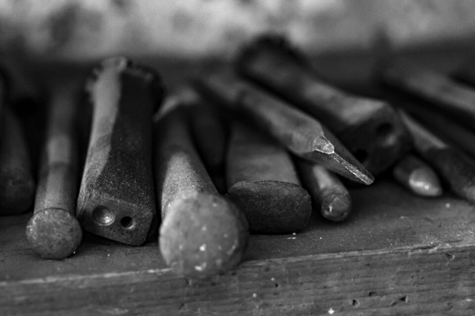 Workshop tools gray tools