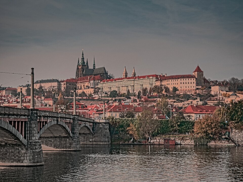 Bridge czech republic prague castle