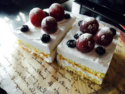 Cake fruit cake raisin cake photo