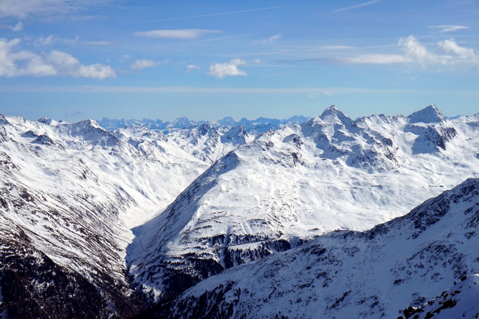 Mountains alps nature photo