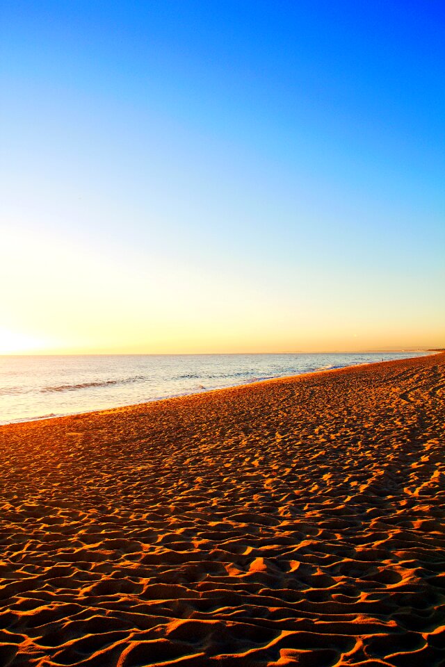 Mood sky empty beach