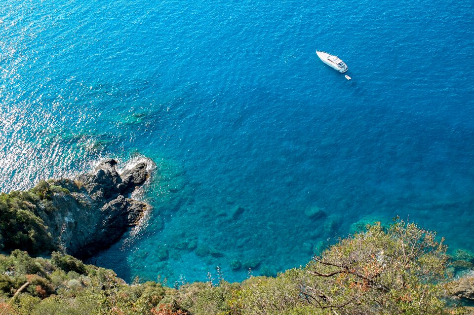 Water emerald boat