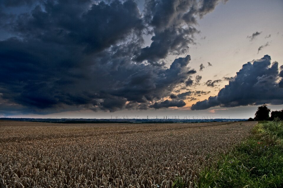 Clouds sky autumn