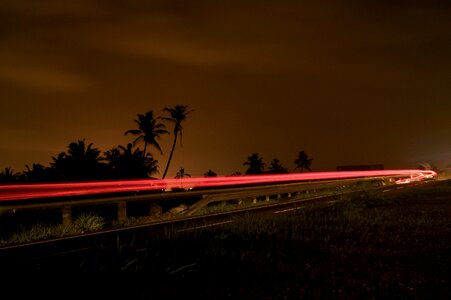 Speed road motion photo
